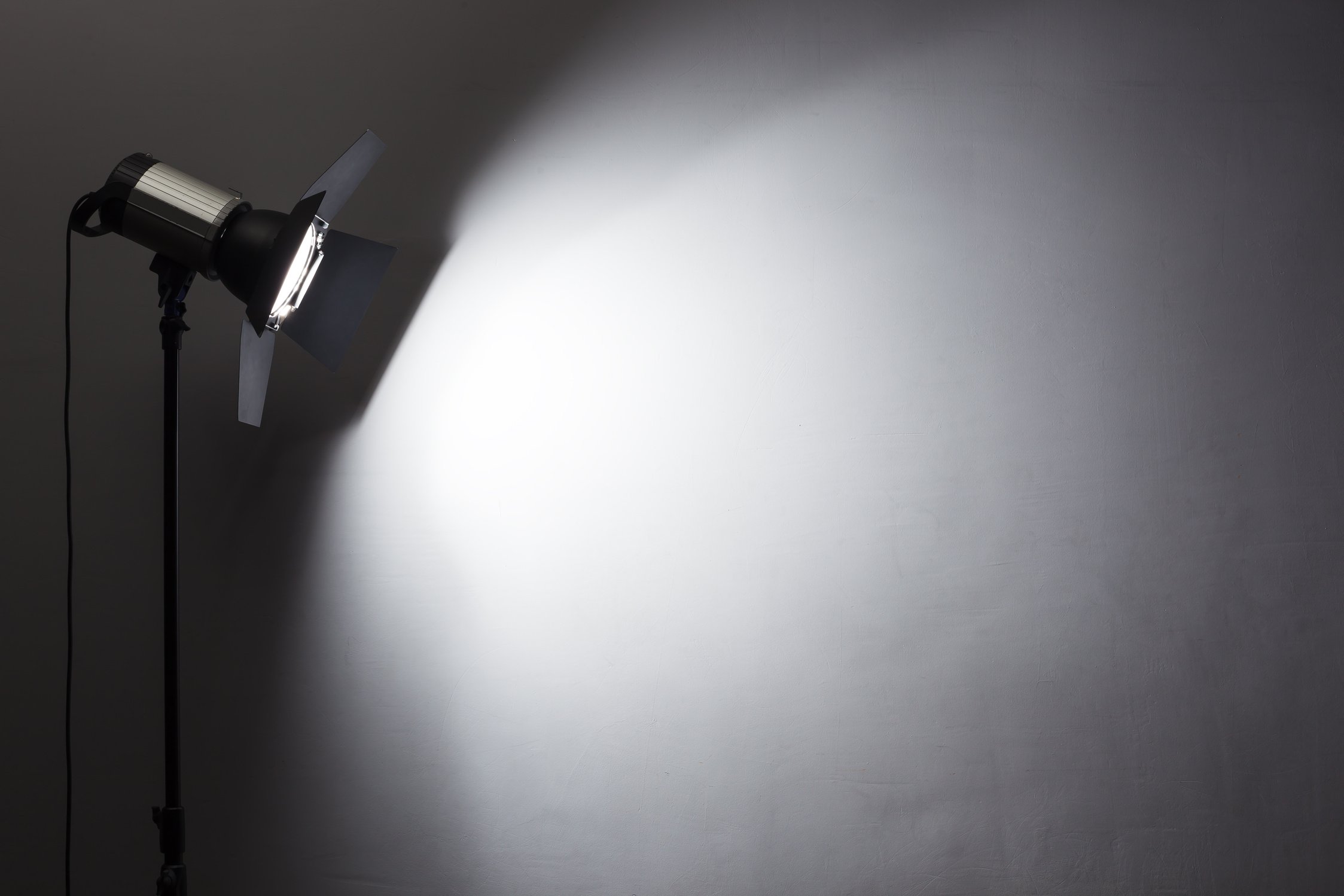 Equipment for photo studios and fashion photography. Background